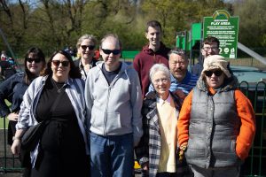 Residents at Beechwood play park. Photo: Elevate Community Productions/Local Trust
